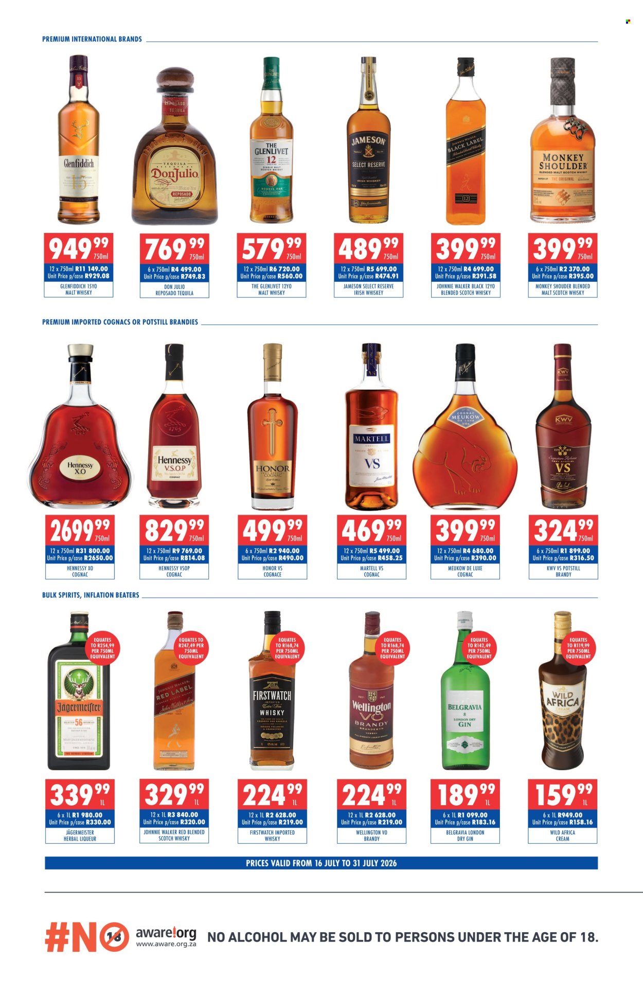 Liberty Liquors specials - 16/07/2026 - 31/07/2026. Page 2