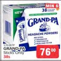 GRAND-PA Sticks Only 38s