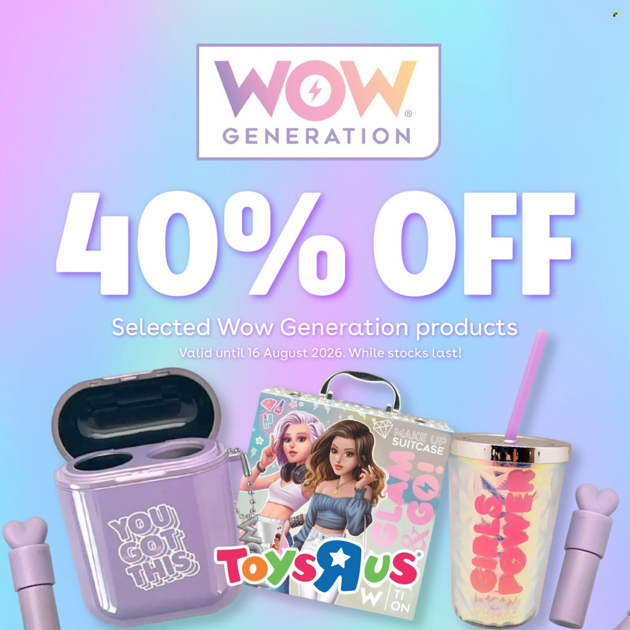 Toys R Us specials - 15/07/2026 - 16/08/2026. Page 1
