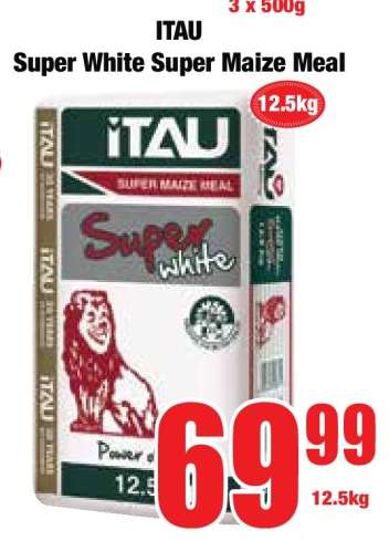 ITAU Super White Super Maize Meal