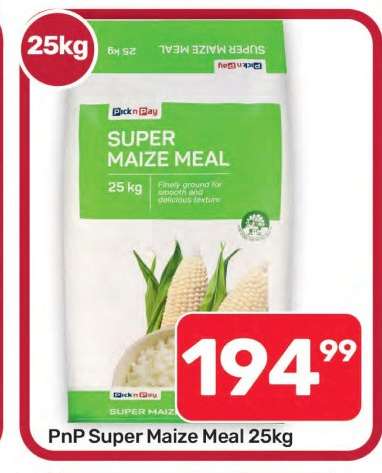 PnP Super Maize Meal 25kg