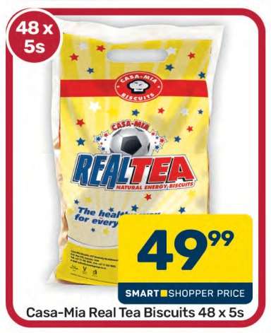 Casa-Mia Real Tea Biscuits 48 x 5s
