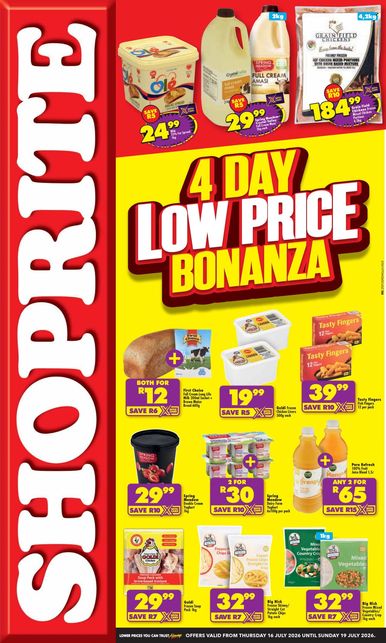 Shoprite specials - 16/07/2026 - 19/07/2026. Page 1
