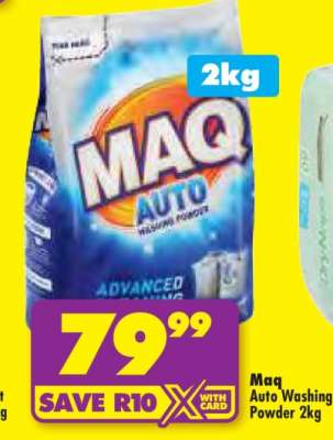 Maq Auto Washing Powder 2kg