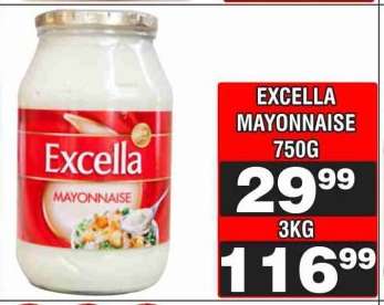 EXCELLA MAYONNAISE 750g
