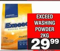 EXCEED WASHING POWDER 2KG