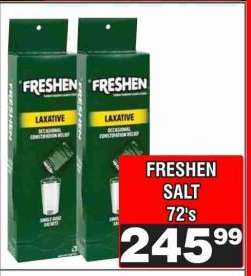 FRESHEN SALT 72's