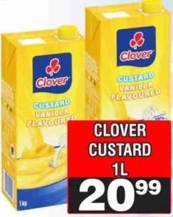 CLOVER CUSTARD 1L