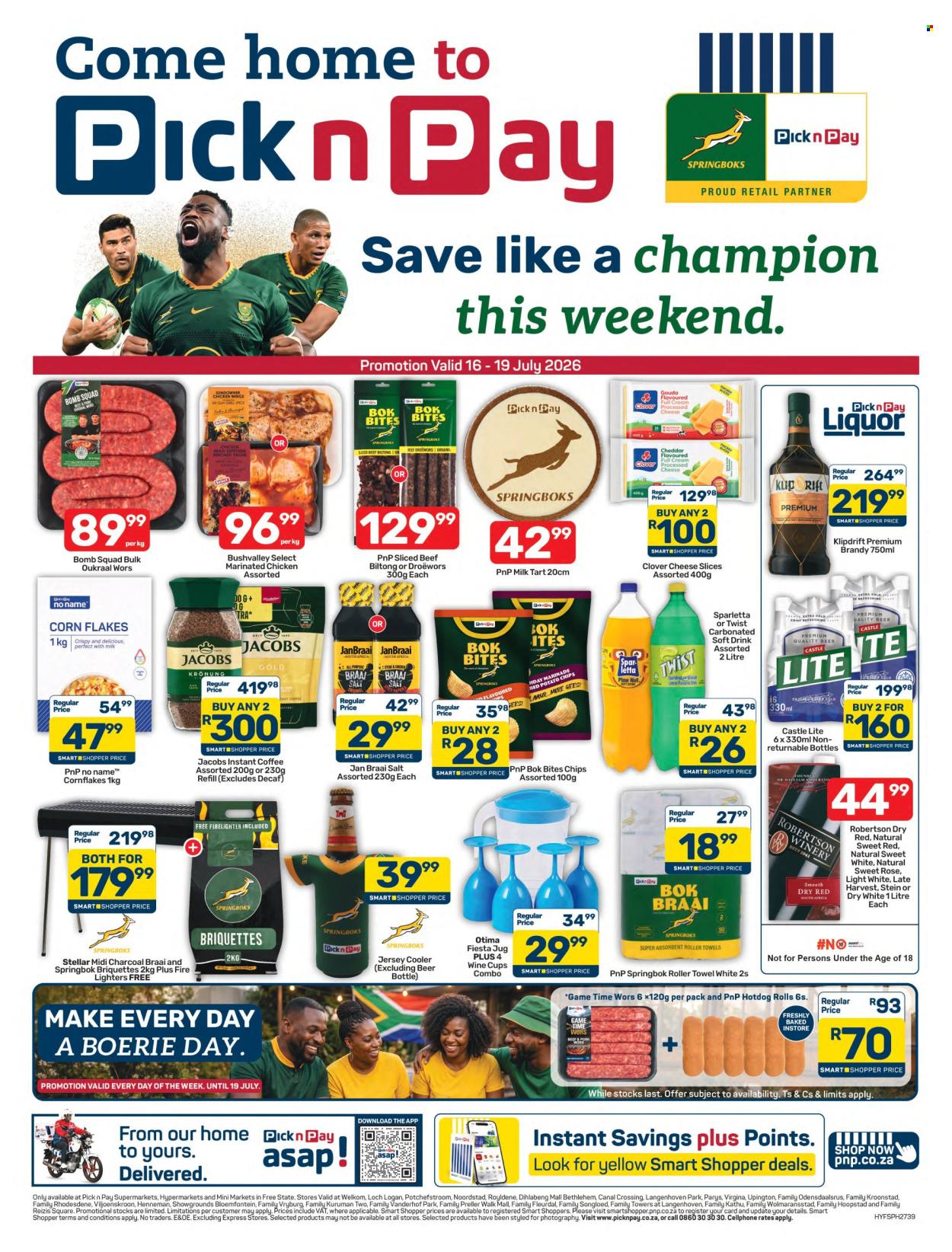 Pick n Pay specials - 16/07/2026 - 19/07/2026. Page 1