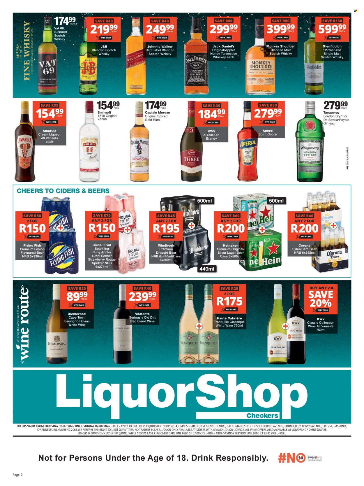 Checkers specials - 16/07/2026 - 02/08/2026. Page 2