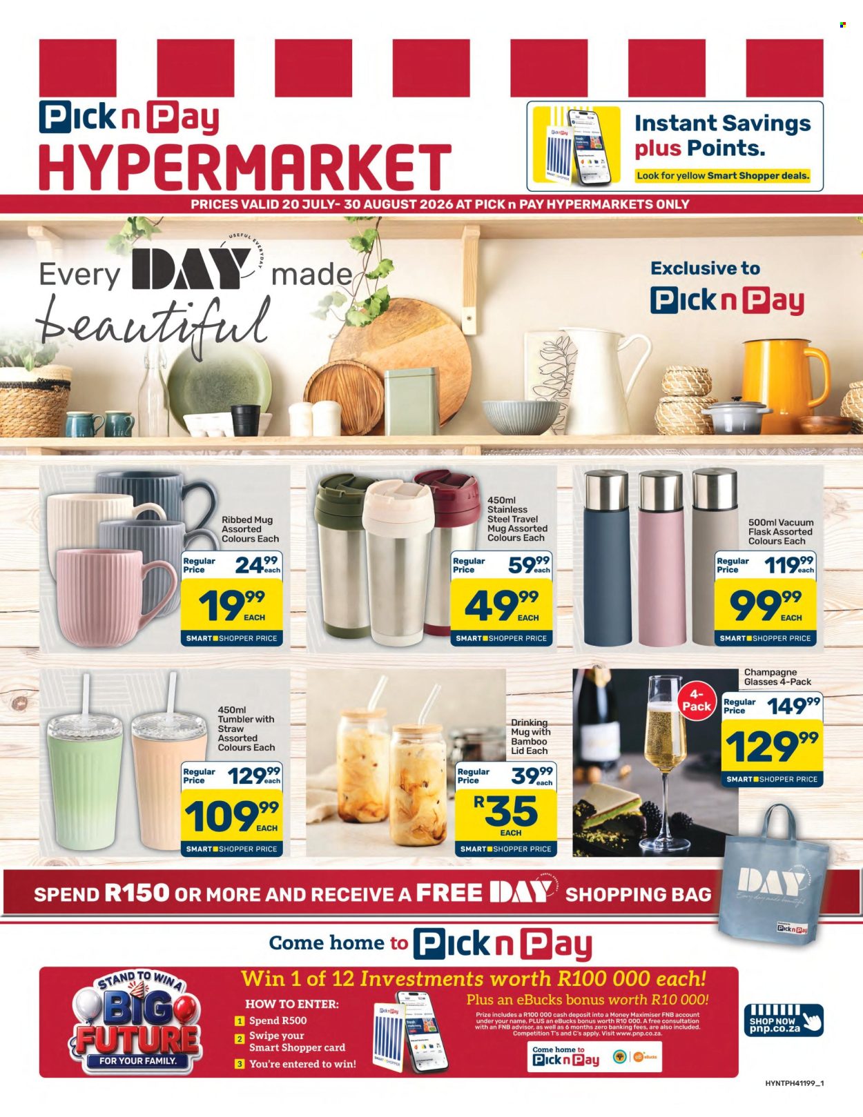 Pick n Pay Hypermarket specials - 20/07/2026 - 30/08/2026. Page 1