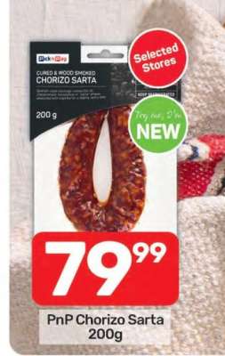 PnP Chorizo Sarta 200g