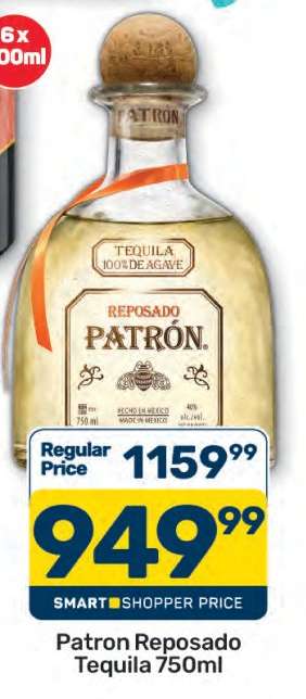 Patron Reposado Tequila 750ml