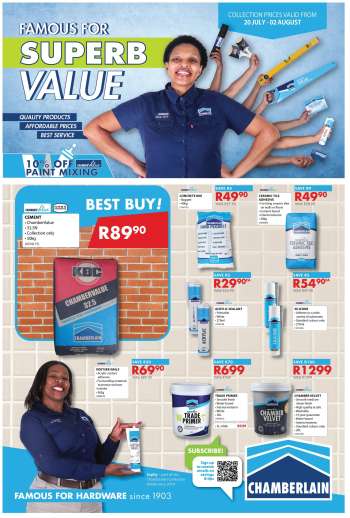 thumbnail - Chamberlain catalogue