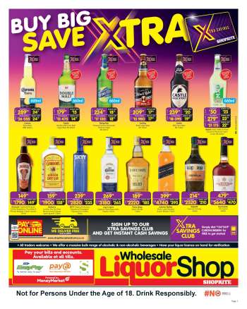 Shoprite catalogue  - 20/07/2026 - 10/08/2026.