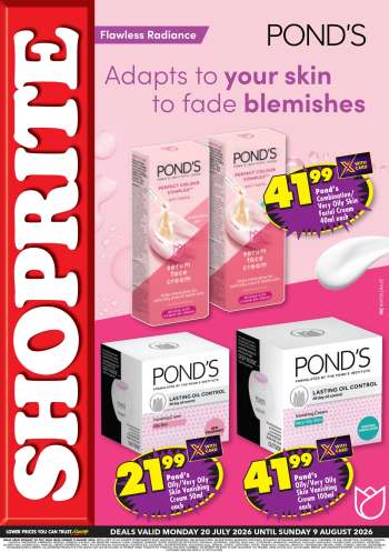 Shoprite catalogue  - 20/07/2026 - 09/08/2026.