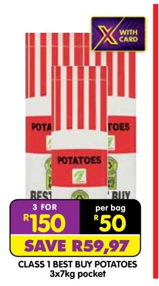 CLASS 1 BEST BUY POTATOES