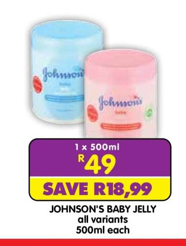 JOHNSON'S Baby Jelly