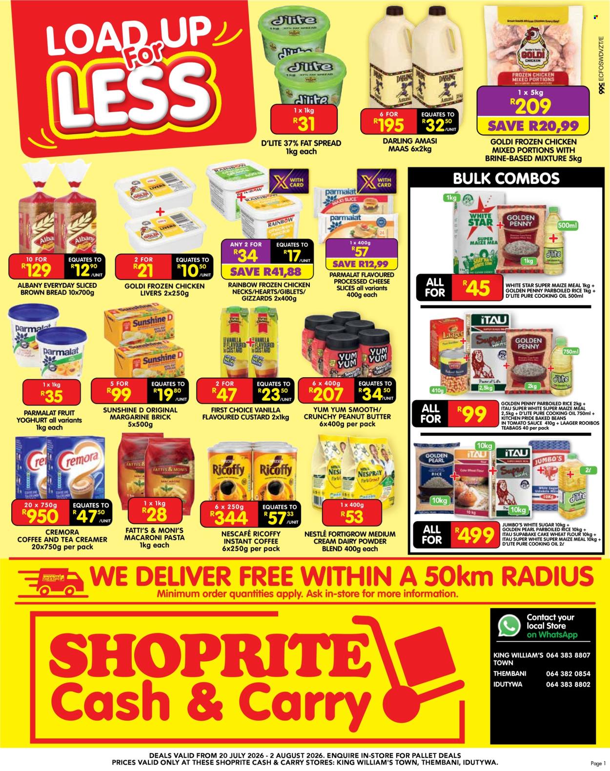 Shoprite specials - 20/07/2026 - 02/08/2026. Page 1