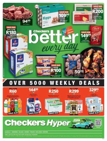 Checkers catalogue  - 20/07/2026 - 10/08/2026.
