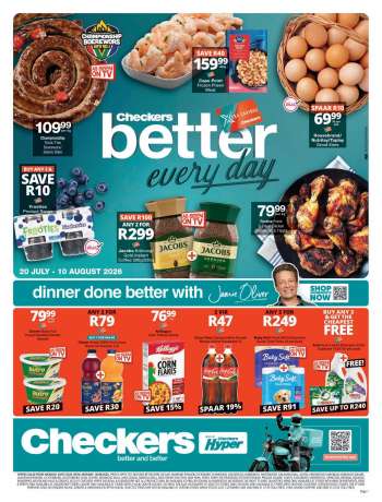 Checkers catalogue  - 20/07/2026 - 10/08/2026.