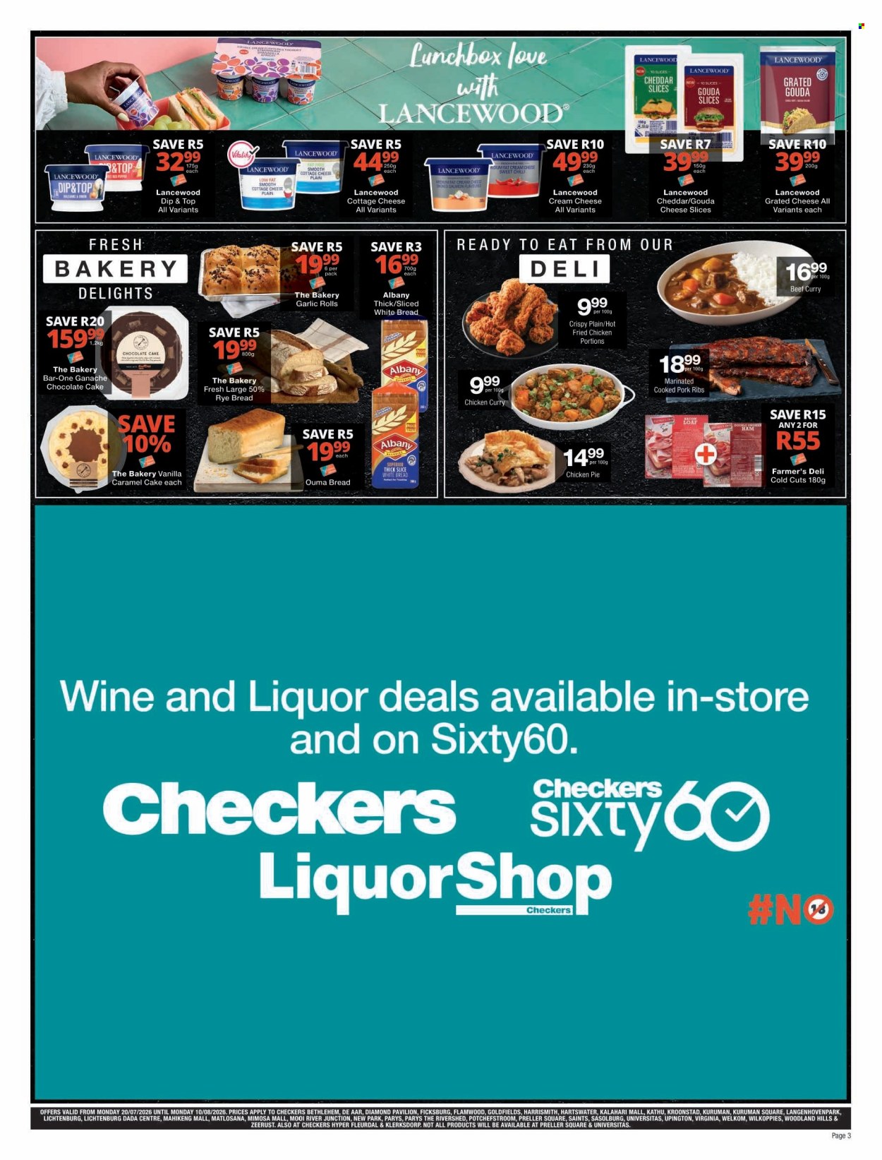 Checkers specials - 20/07/2026 - 10/08/2026. Page 3