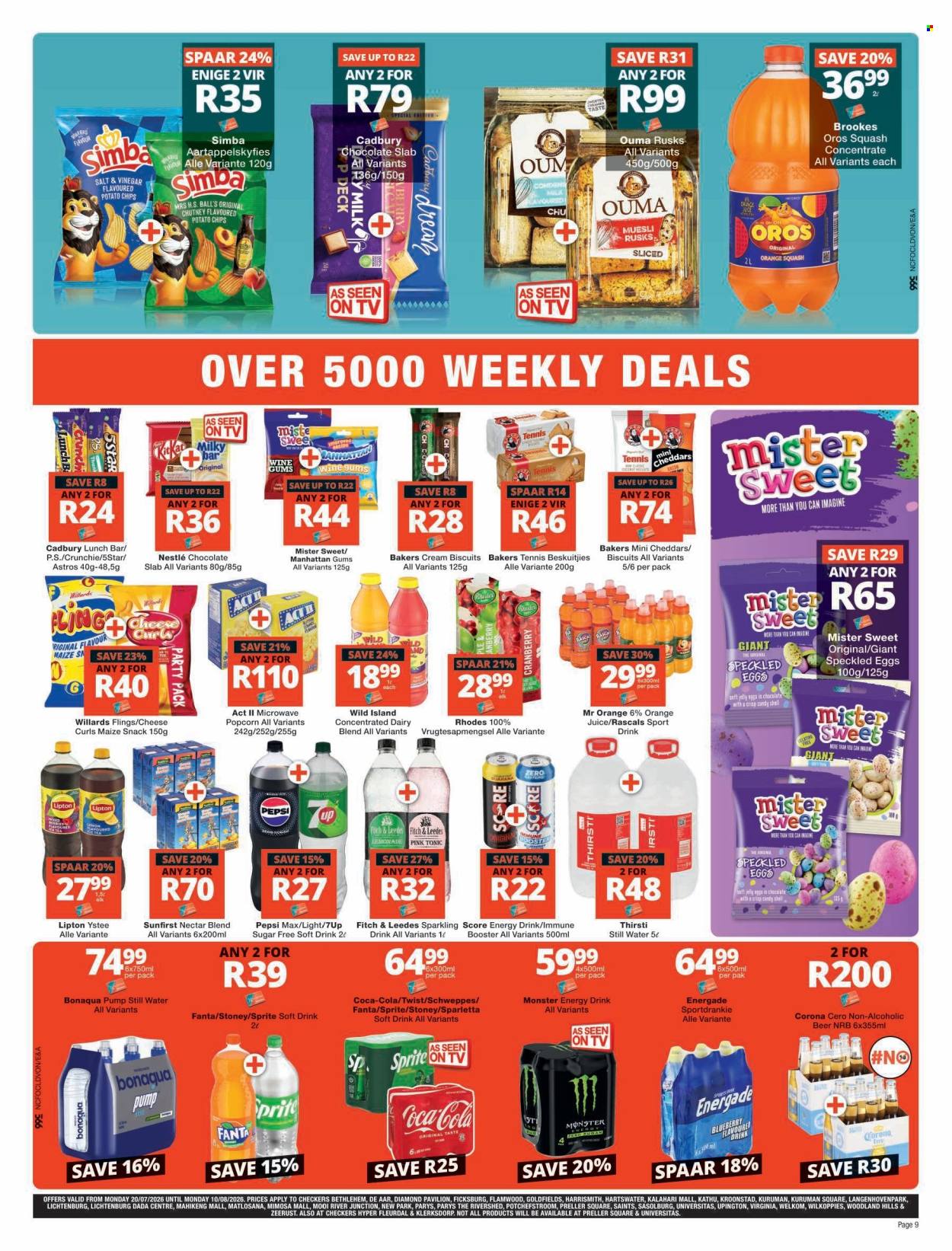 Checkers specials - 20/07/2026 - 10/08/2026. Page 9