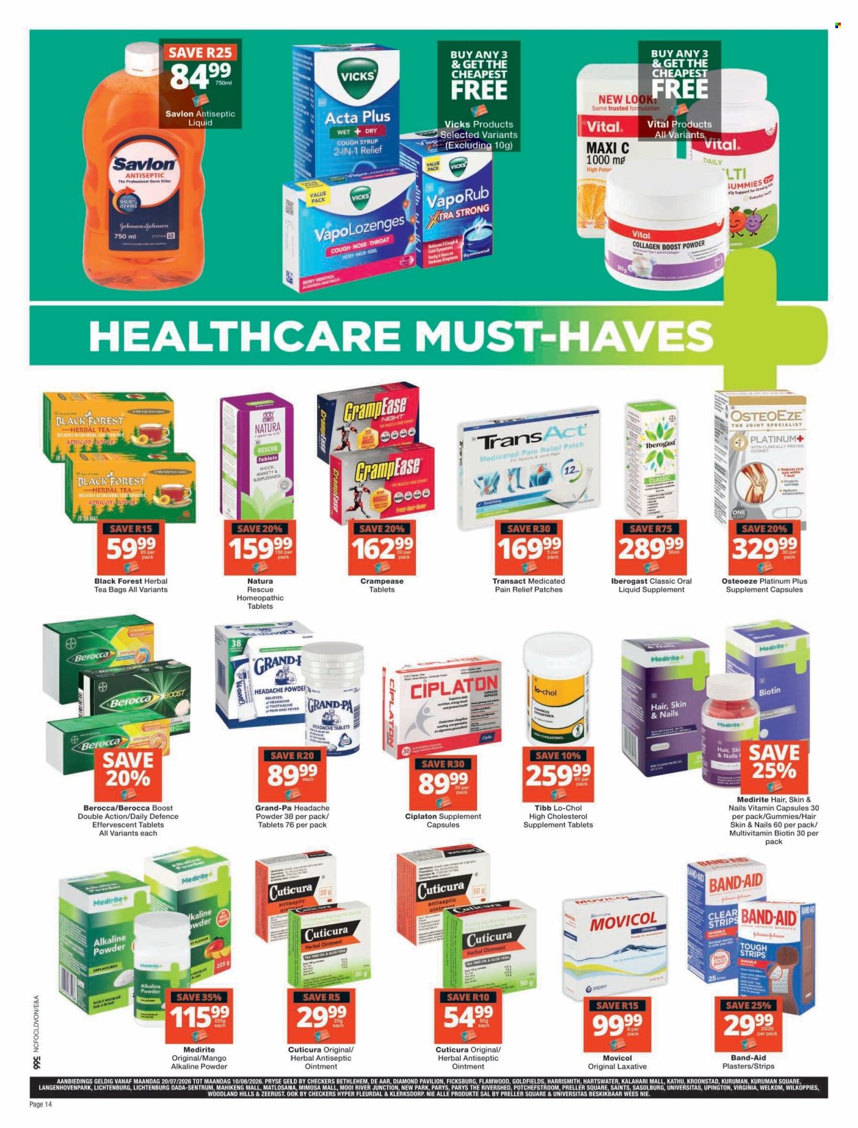 Checkers specials - 20/07/2026 - 10/08/2026. Page 14