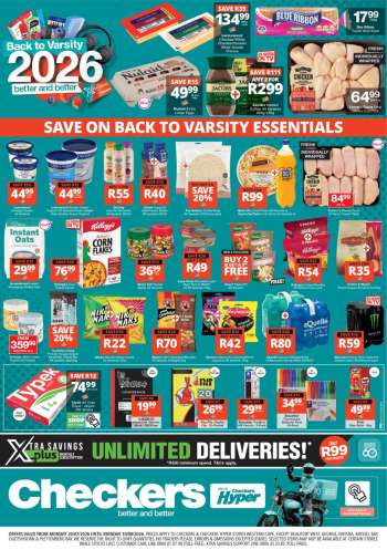Checkers catalogue  - 20/07/2026 - 10/08/2026.
