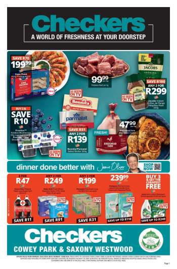 Checkers catalogue  - 20/07/2026 - 10/08/2026.
