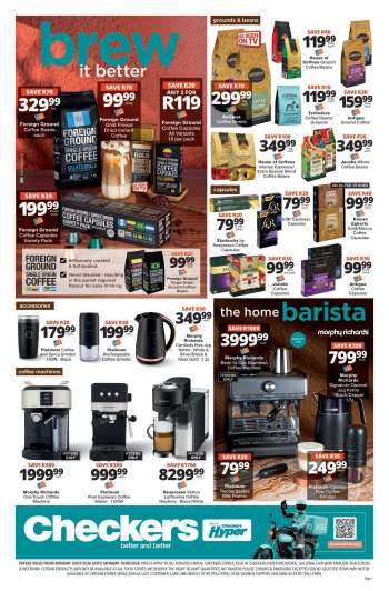 Checkers catalogue  - 20/07/2026 - 10/08/2026.
