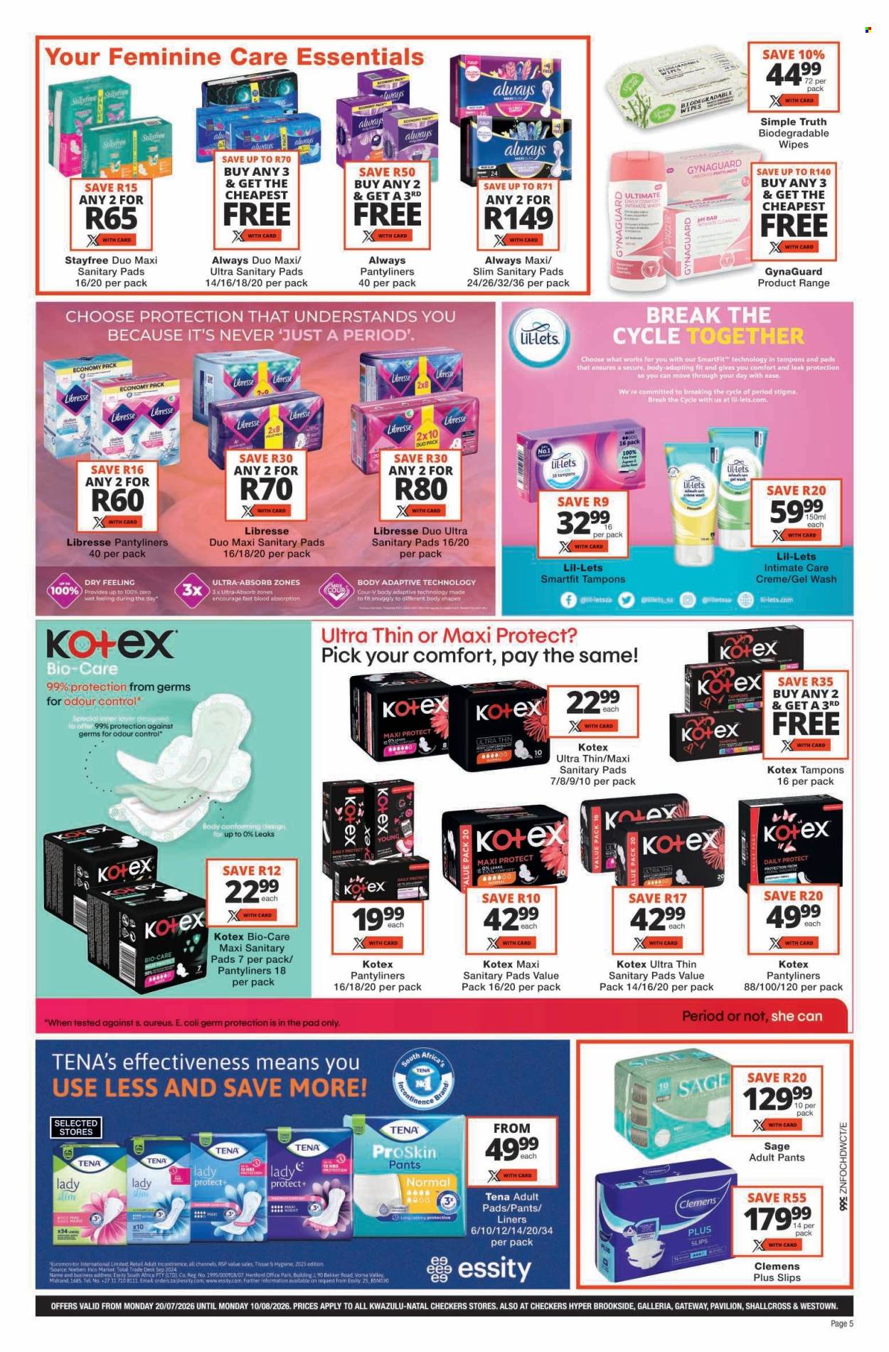 Checkers specials - 20/07/2026 - 10/08/2026. Page 5