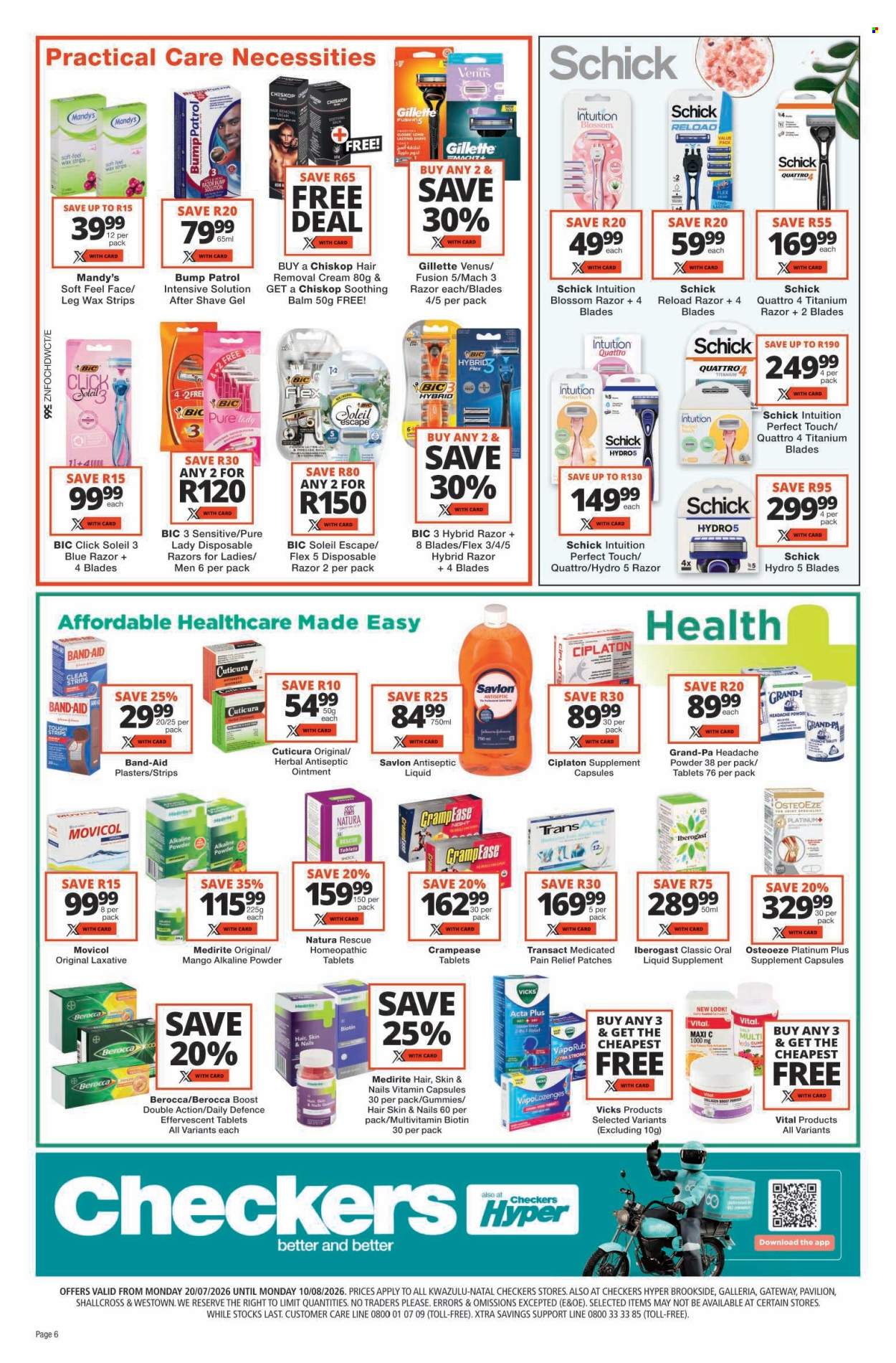 Checkers specials - 20/07/2026 - 10/08/2026. Page 6