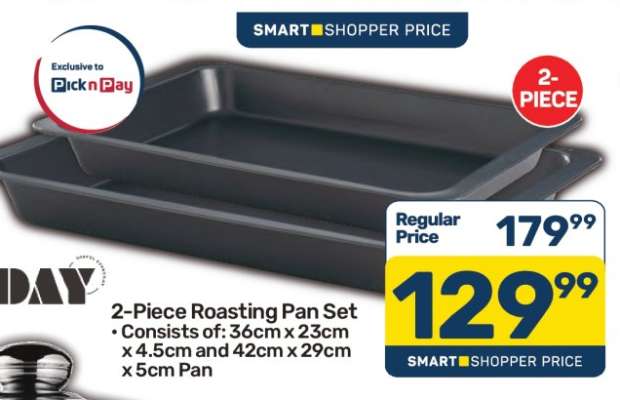 2-Piece Roasting Pan Set
