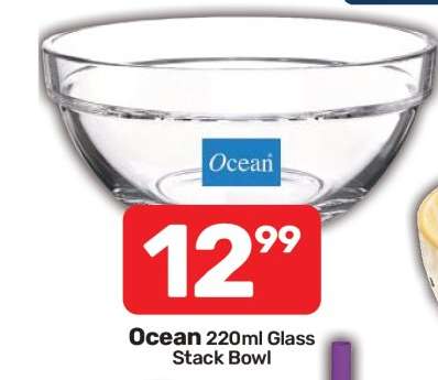 Ocean 220ml Glass Stack Bowl