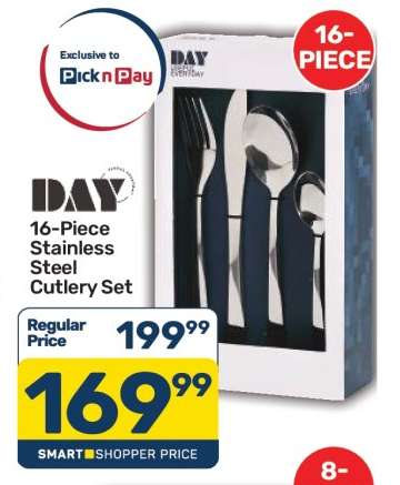 16-Piece Stainless Steel Cutlery Set