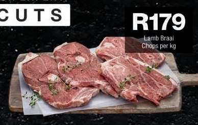Lamb Braai Chops per kg