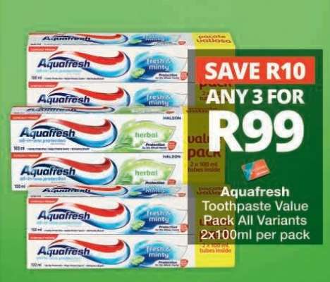 Aquafresh Toothpaste Value Pack