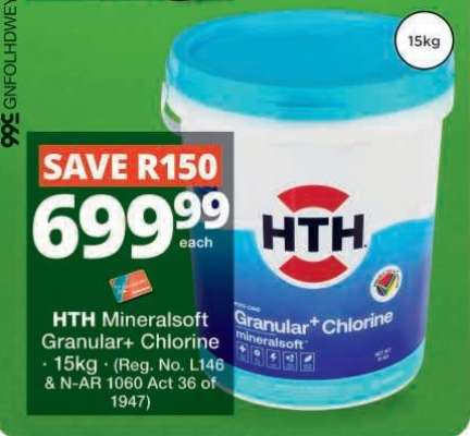 HTH Mineralsoft Granular+ Chlorine