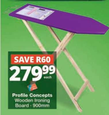 Profile Concepts Wooden Ironing Board