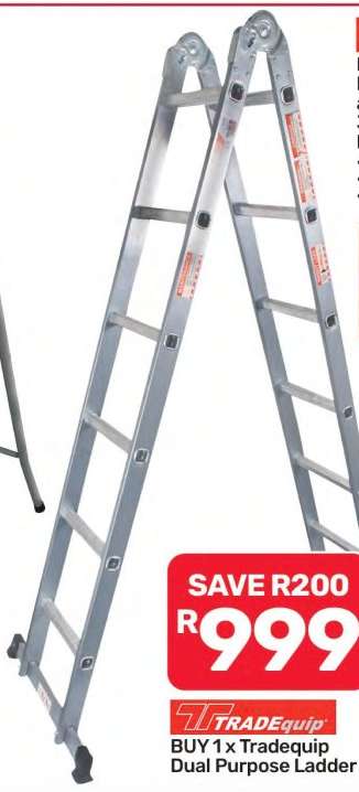 Tradequip Dual Purpose Ladder