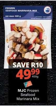 MJC Frozen Seafood Marinara Mix