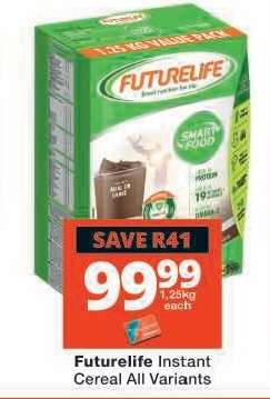 Futurelife Instant Cereal All Variants