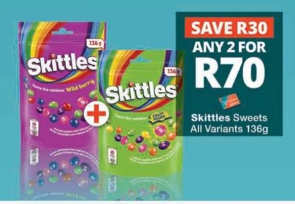 Skittles Sweets