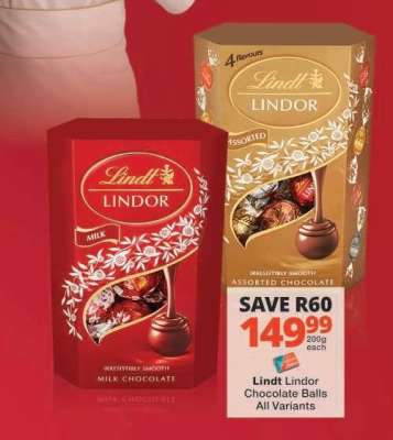 Lindt Lindor Chocolate Balls