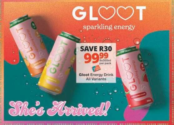 Gloot Energy Drink All Variants