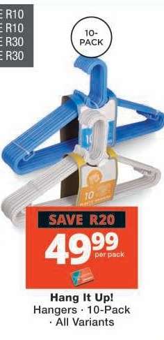 Hang It Up! Hangers