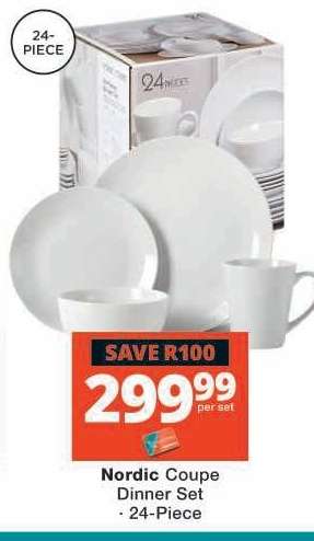 Nordic Coupe Dinner Set