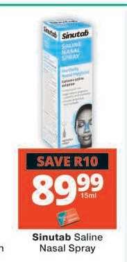 Sinutab Saline Nasal Spray