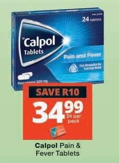 Calpol Pain & Fever Tablets